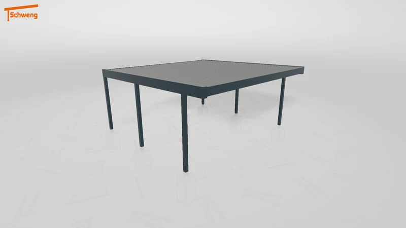 #DE Schweng Flachdachcarport C600 (ID dvzpqb) #MTG