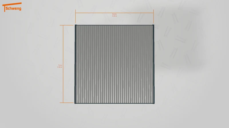 #DE Schweng Flachdachcarport C600 (ID dvzpqb) #MTG