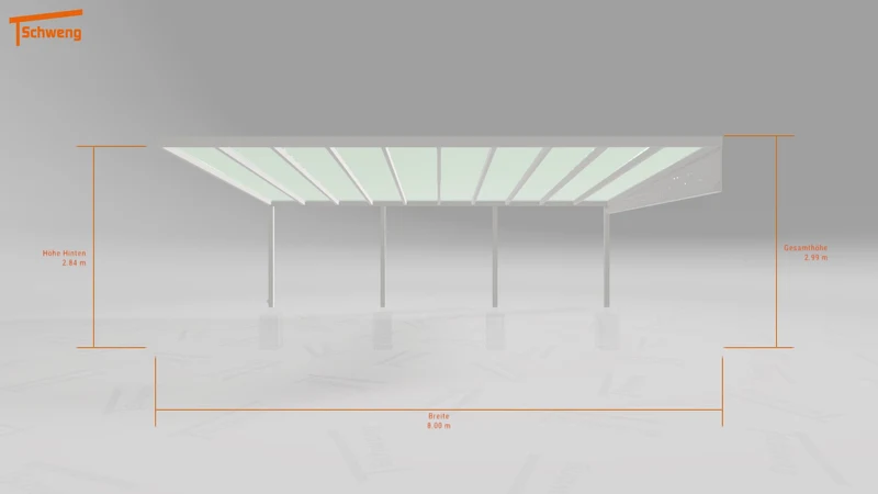 #DE Schweng Pultdachcarport S400 (ID x75r89) #MTG