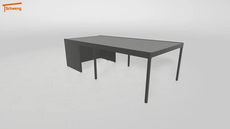 #DE Schweng Flachdachcarport C600 (ID dvzxy8) #MTG