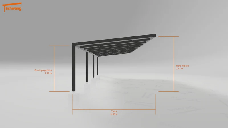 #DE Schweng Pultdachcarport S400 (ID dvzx9m) #MTG