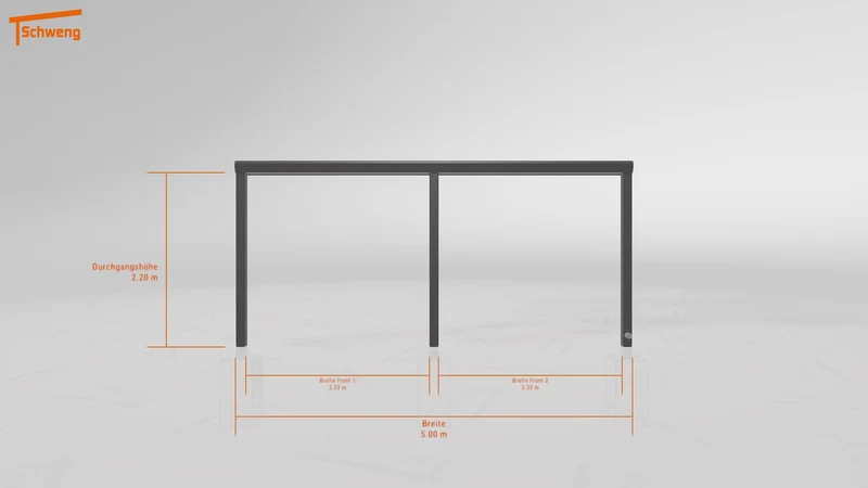 #DE Schweng Terrassenüberdachung S400 (ID jjrbx8)