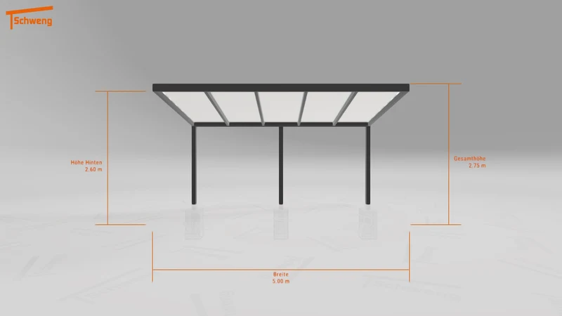 #DE Schweng Terrassenüberdachung S400 (ID jjrbx8)