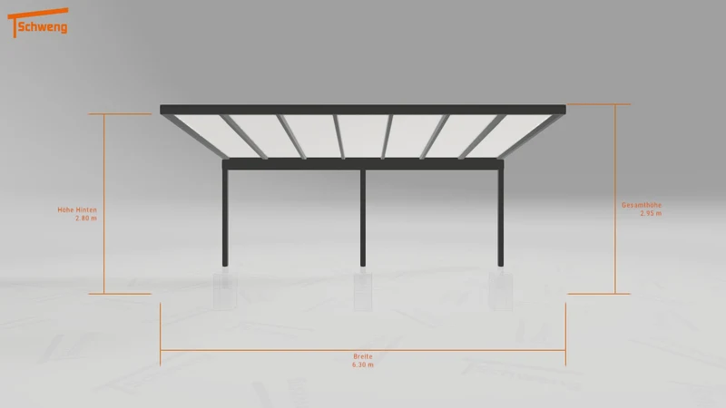#DE Schweng Terrassenüberdachung S350 (ID 2qbp2w)