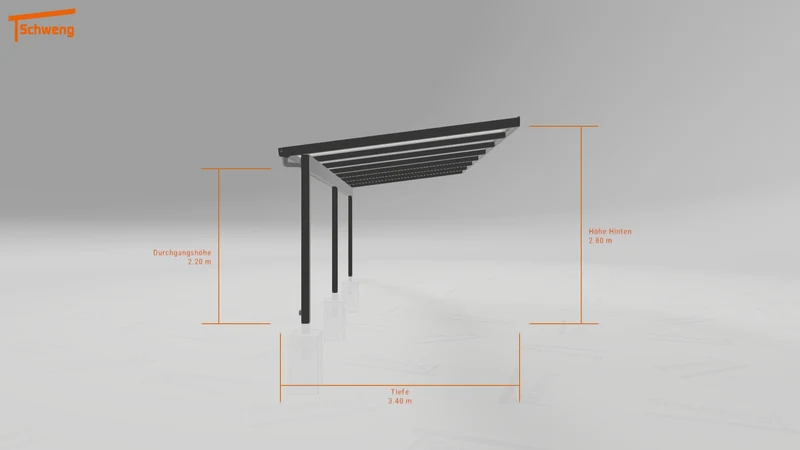 #DE Schweng Terrassenüberdachung S350 (ID 2qbp2w)