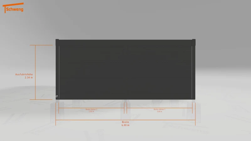 #DE Schweng Flachdachcarport C600+ (ID k2rzkg) #MTG