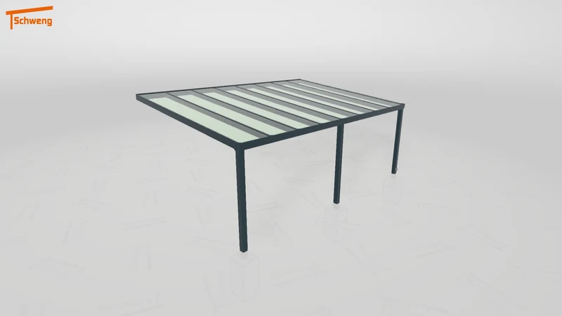 #DE Schweng Terrassenüberdachung S400 (ID yg7k2p)