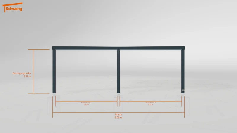 #DE Schweng Terrassenüberdachung S400 (ID yg7k2p)
