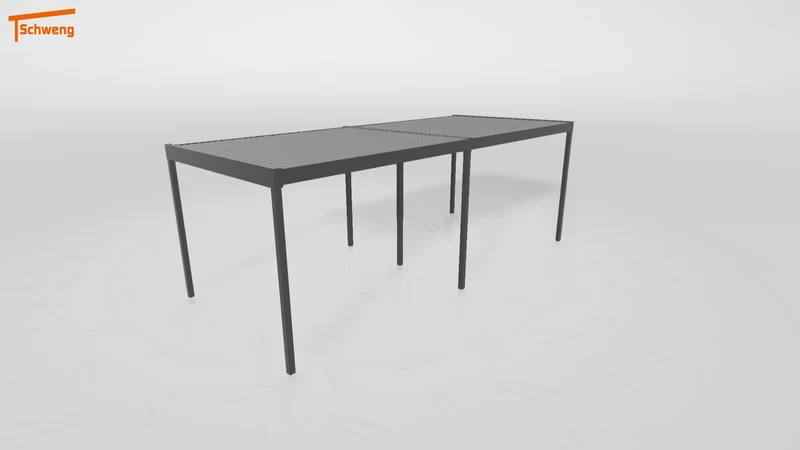 #DE Schweng Flachdachcarport C600 (ID 42vgk7) #MTG