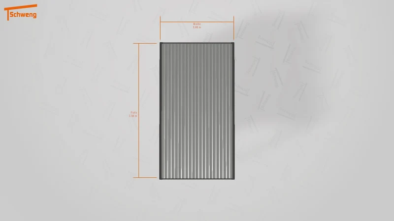 #DE Schweng Flachdachcarport C600+ (ID g7pbzp) #MTG