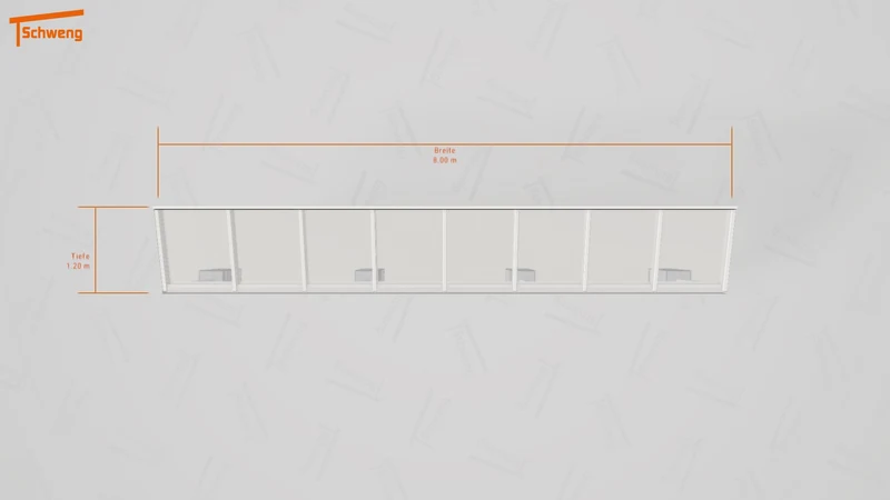 #DE Schweng Terrassenüberdachung S350 (ID 5m9gdq)