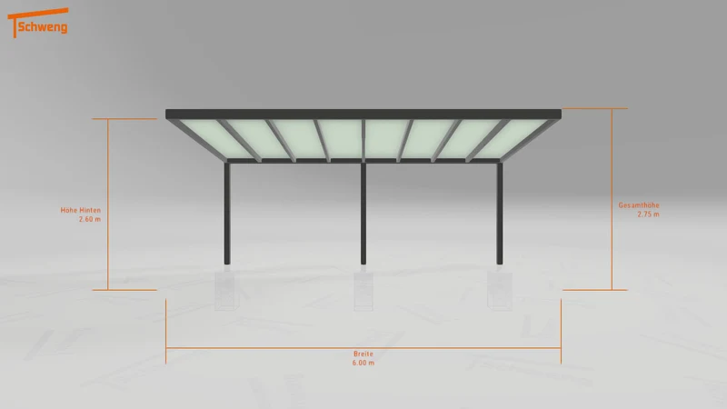 #DE Schweng Terrassenüberdachung S400 (ID jjrwr7)