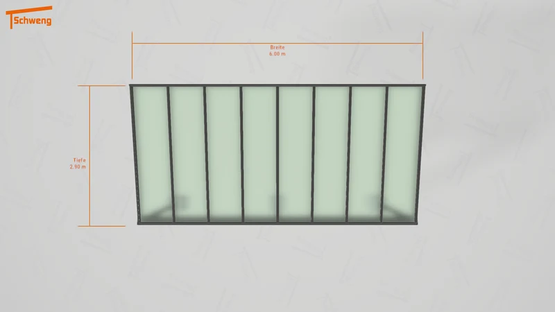#DE Schweng Terrassenüberdachung S400 (ID jjrwr7)
