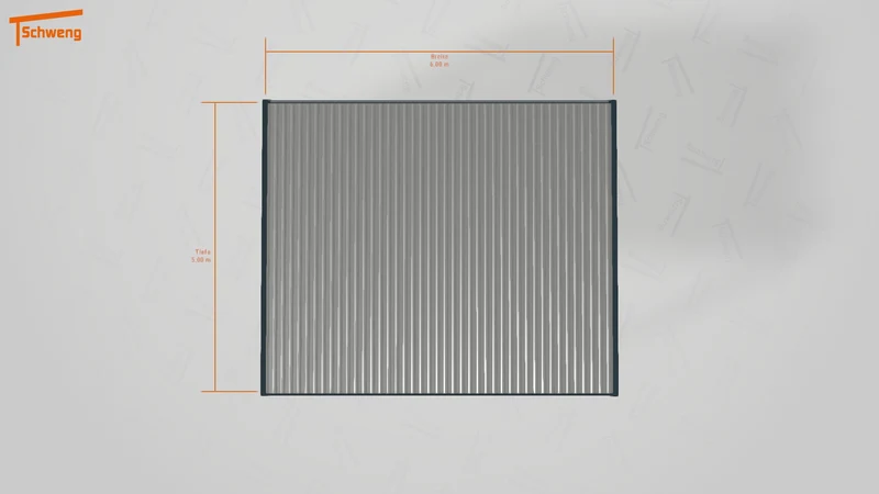 #DE Schweng Flachdachcarport C600+ (ID 33pvvx) #MTG