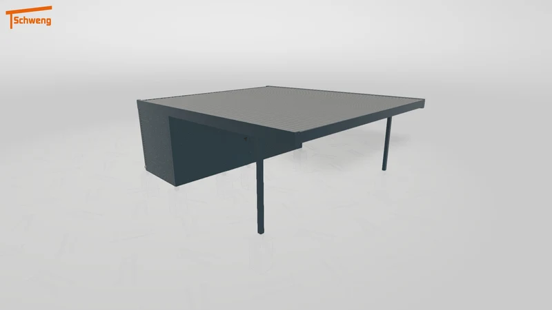#DE Schweng Flachdachcarport C600+ (ID pbqkvq) #MTG