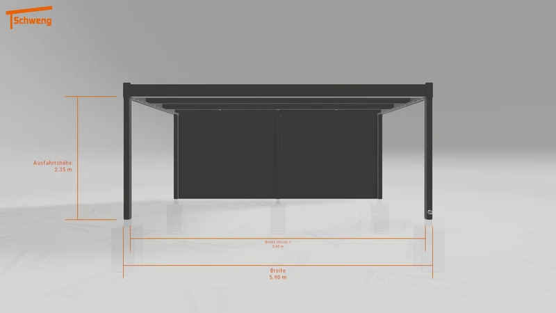 #DE Schweng Flachdachcarport C600 (ID 857d92) #MTG