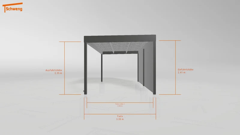 #DE Schweng Flachdachcarport C600 (ID 857d92) #MTG