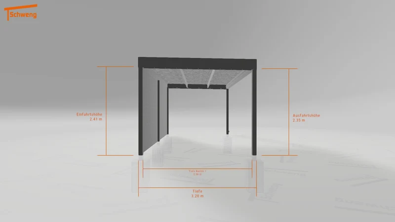 #DE Schweng Flachdachcarport C600 (ID 857d92) #MTG