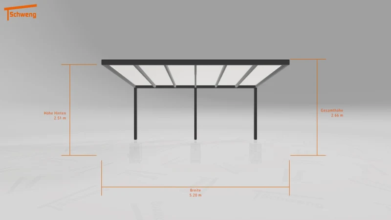 #DE Schweng Terrassenüberdachung S350 (ID k2rgk5)