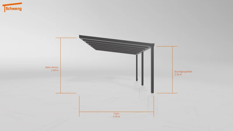 #DE Schweng Terrassenüberdachung S400 (ID n54nzy)