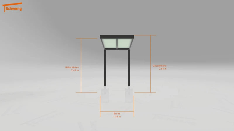 #DE Schweng Terrassenüberdachung S350 (ID k2rgb5)