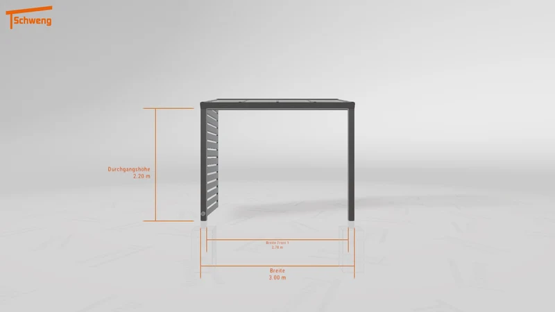 #DE Schweng Terrassenüberdachung S350 (ID 5m9ppz)