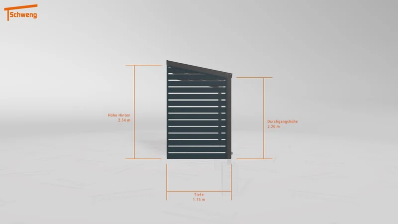#DE Schweng Terrassenüberdachung S350 (ID 5m9ppz)