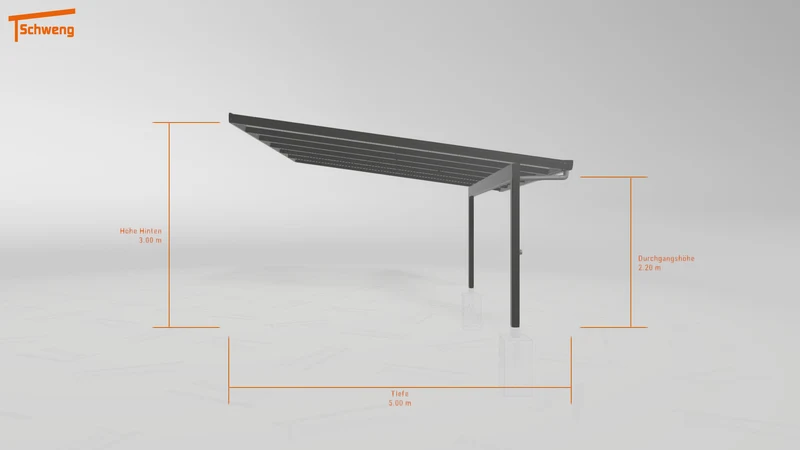 #DE Schweng Terrassenüberdachung S400 (ID 9wxggp)