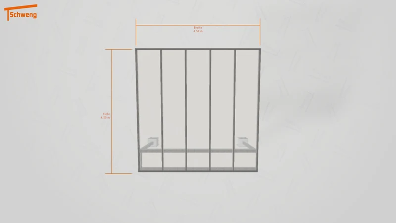 #DE Schweng Terrassenüberdachung S400 (ID w3y83b)