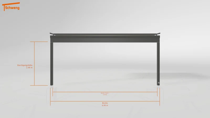 #DE Schweng Terrassenüberdachung S400 (ID 9wp94v)