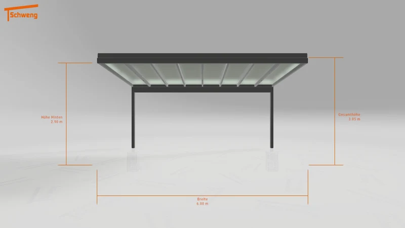 #DE Schweng Terrassenüberdachung S400 (ID 9wp94v)