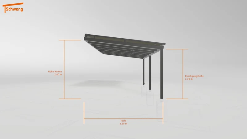 #DE Schweng Terrassenüberdachung S400 (ID n5x89w)