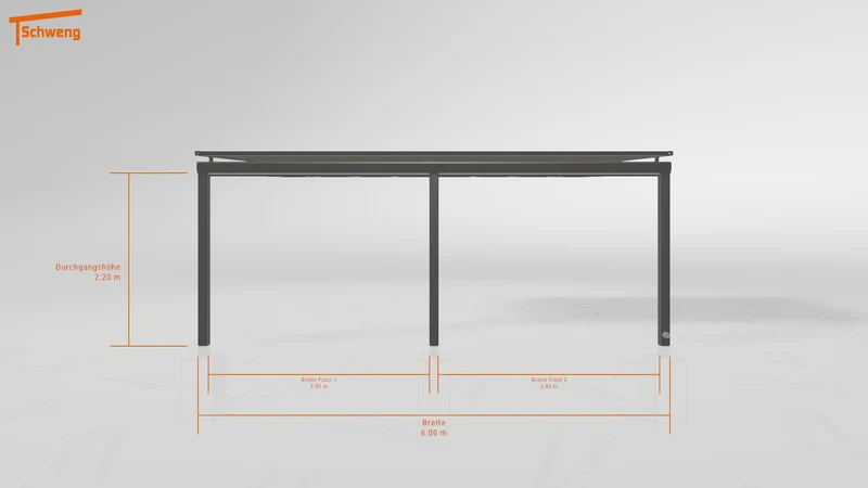 #DE Schweng Terrassenüberdachung S400 (ID mj7xkj)