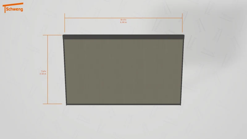 #DE Schweng Terrassenüberdachung S400 (ID mj7xkj)
