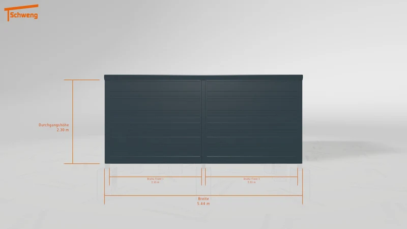 #DE Schweng Pultdachcarport S400 (ID rjr7kk) #MTG