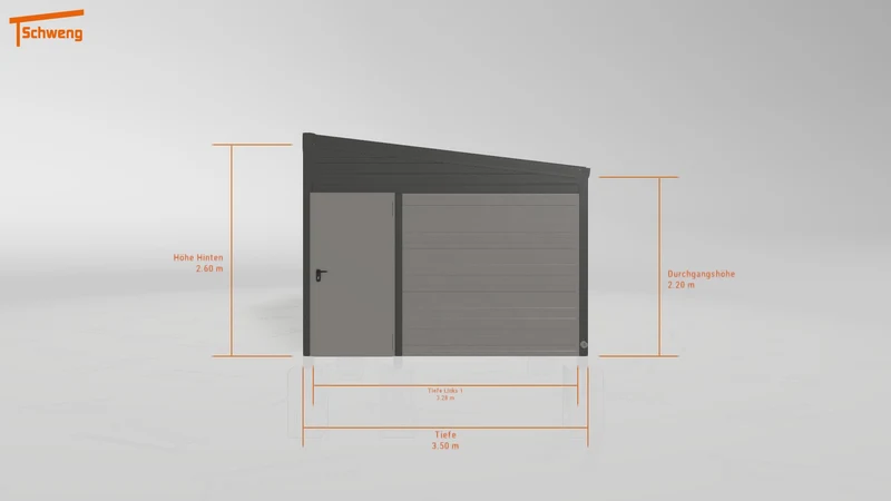 #DE Schweng Pultdachcarport S350 (ID g7p8j7) #MTG