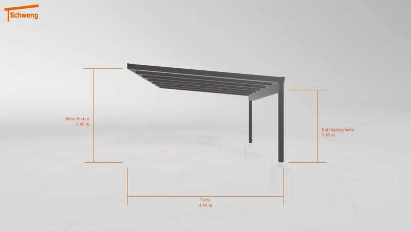 #DE Schweng Terrassenüberdachung S400 (ID v49j83)