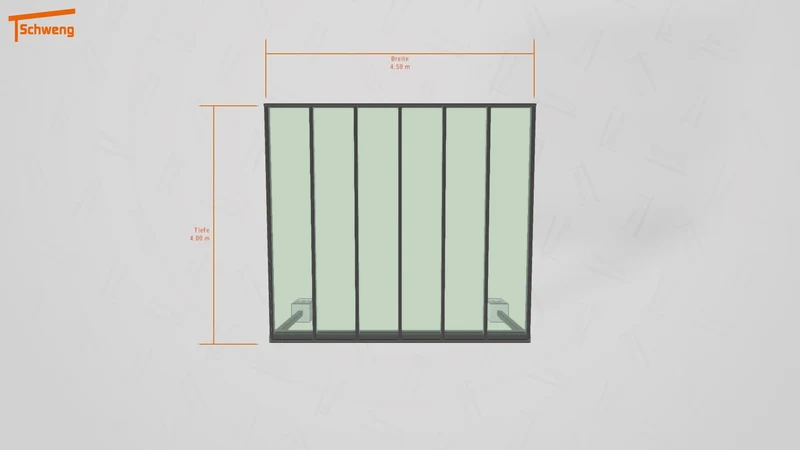 #DE Schweng Terrassenüberdachung S400 (ID v49j83)