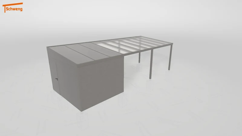 #DE Schweng Pultdachcarport S400 (ID zbx5ny) #MTG