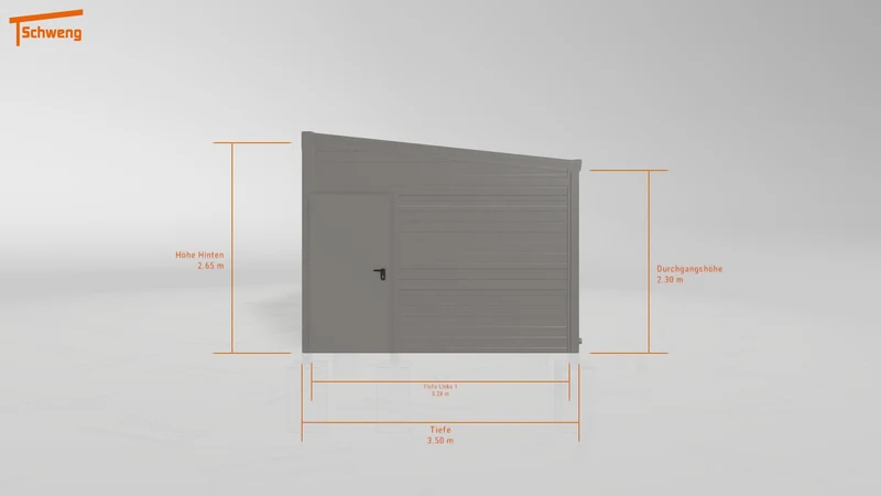 #DE Schweng Pultdachcarport S400 (ID zbx5ny) #MTG