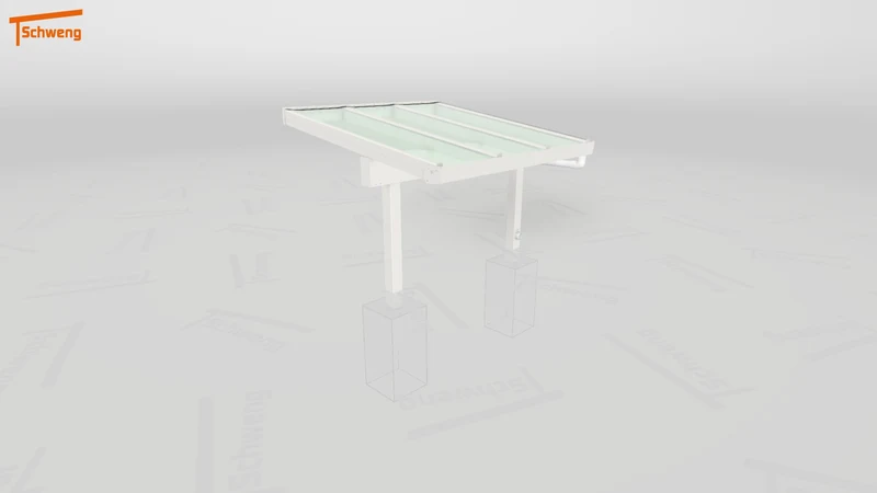 #DE Schweng Terrassenüberdachung S350 (ID jjrp58)