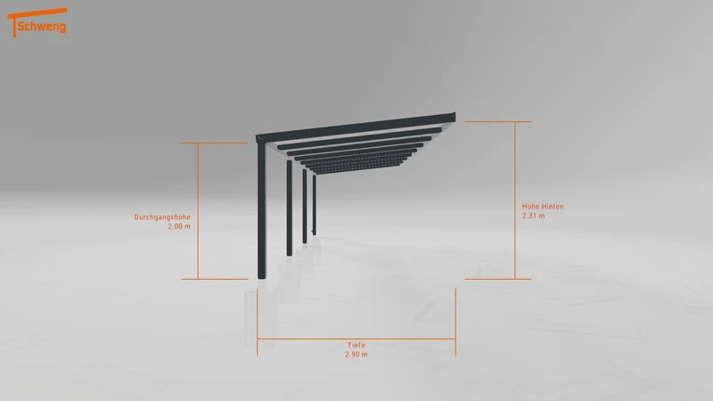 #DE Schweng Terrassenüberdachung S350 (ID dvzqpm)