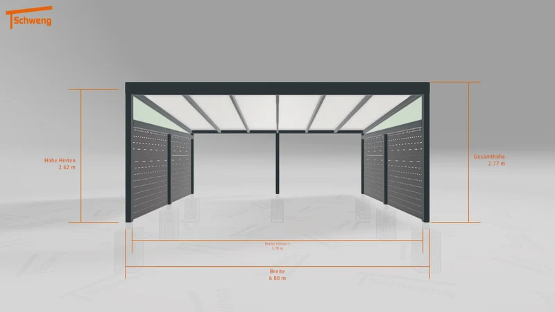 #DE Schweng Pultdachcarport S400 (ID 775gq7) #MTG