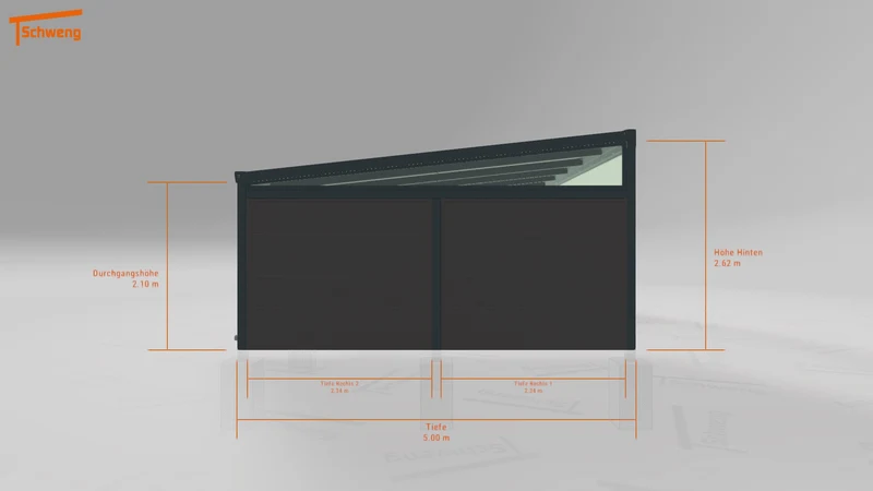 #DE Schweng Pultdachcarport S400 (ID 775gq7) #MTG