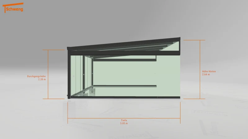 #DE Schweng Terrassenüberdachung S400 (ID 9wxdyy)