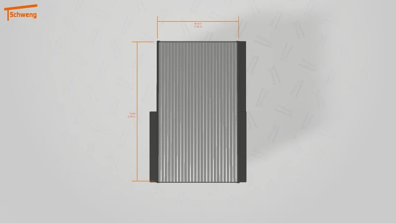 #DE Schweng Flachdachcarport C600 (ID 5m9kgq) #MTG