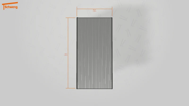 #DE Schweng Flachdachcarport C600 (ID g7pb42)