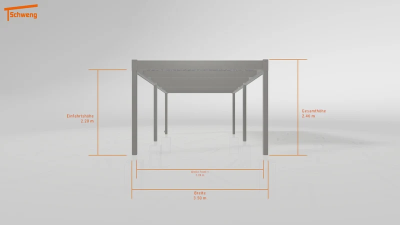 #DE Schweng Flachdachcarport C600 (ID 33pgxx) #MTG