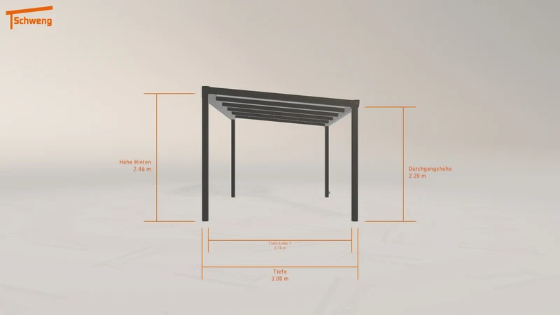 #DE Schweng Terrassenüberdachung S400 (ID 5mn2jd)