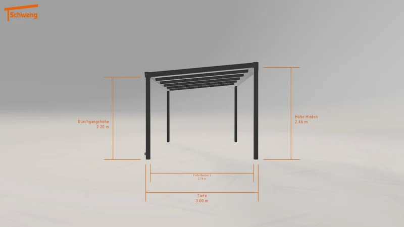 #DE Schweng Terrassenüberdachung S400 (ID 5mn2jd)